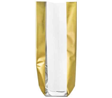 Polypropylene Gold Stripe Bag with 2 Broad Stripes